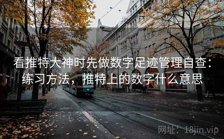 看推特大神时先做数字足迹管理自查：练习方法，推特上的数字什么意思